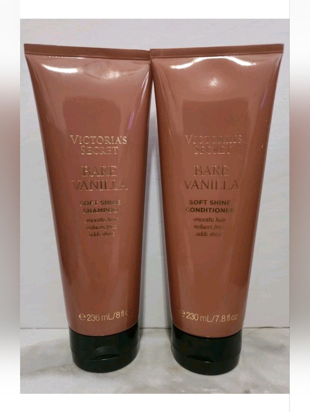 Victoria's Secret Bare Vanilla Soft Shine Shampoo & Conditioner Set